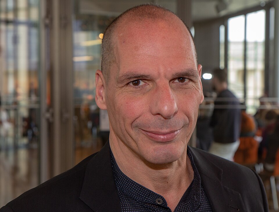 Portrait de l'économiste Yánis Varoufákis